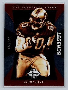 2013 Panini Limited Legends #135 Jerry Rice HOF /349 San Francisco 49ers - Picture 1 of 2