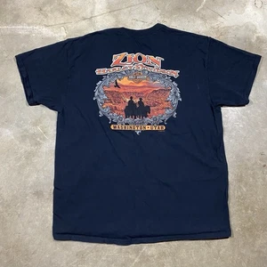 Harley-Davidson Zion Utah Tee Western Graphic Snow Canyon Park 2022 Schwarz XL - Bild 1 von 8