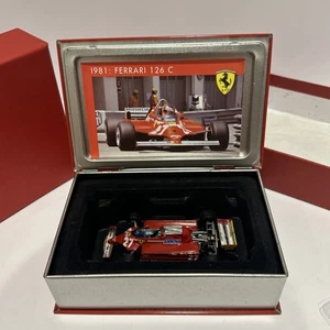 1/43 IXO LA STORIA FERRARI 126CK GILES VILLENEUVE 1981 # 27 SF 28/81 - Picture 1 of 10