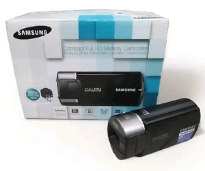 Samsung HMX-Q130BN/XAA Q130 Full Hd Digital Camcorder [black] - Picture 1 of 13