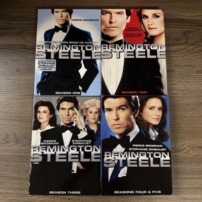 Remington Steele Season 1-5 Complete Series (DVD, 2005) RARE OOP Pierce Bronson - Image 1 of 4