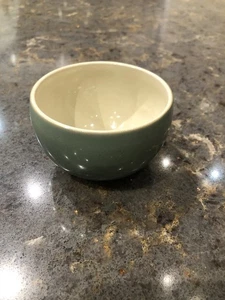 Denby Manor Green Open Sugar Bowl Vintage Stoneware Made in England - Picture 1 of 4