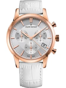 Claude Bernard 10231-37R-AIR Damenuhr Classic Chronograph 35mm 5ATM - Bild 1 von 1