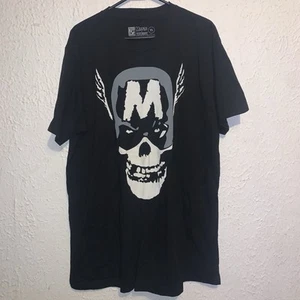 Camicia Misfits x Yesterdays Captain American Marvel Comic Con Punk Emo 2019 XL - Foto 1 di 4