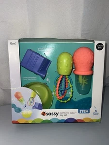 Juego de juguetes Sassy Bath Time Baker, VÁSTAGO, 6m+, juguetes para niños baño de burbujas - Imagen 1 de 3