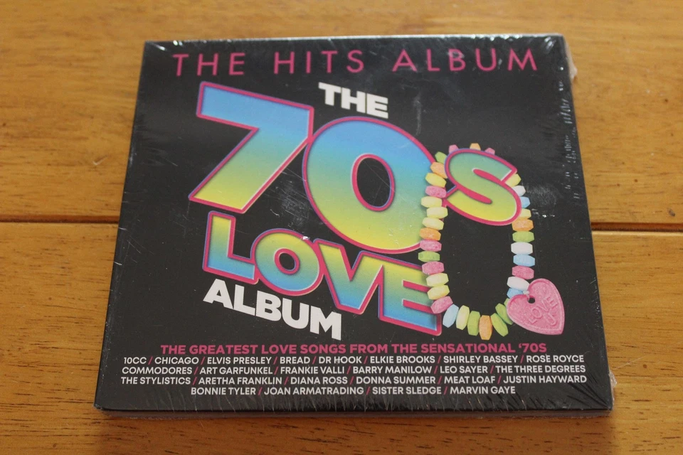 70s Love Album 3CD The Hits Album Greatest Love Songs Compilation Sealed New - Image 1 of 2