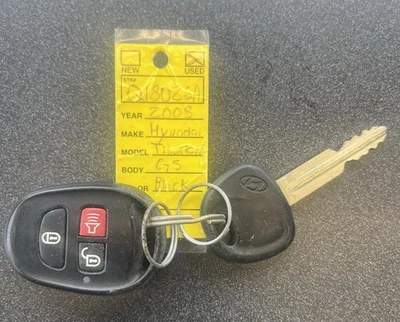 Mando a distancia para llave y llavero Hyundai Tiburon 2008 - OEM Foto 1 de 2