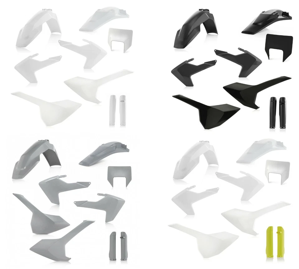 Kit completo de plástico Acerbis para Husqvarna FE 350 450 501 2017-2019, TE 150 250 300 Foto 1 de 1