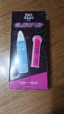 TIGI Cabezal de Cama Obra Maestra Spray para el Cabello 9.5oz y Crema Suavizante Después de la Fiesta 3.4oz  Foto 1 de 3