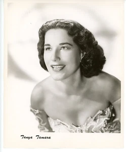 Vintage 8x10 Sexy Cheesecake Pinup Photo Tanya Tamara Comedian - Picture 1 of 2