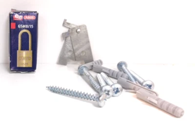 ABUS 65/15 Mechanical 65MB/15mm Brass Padlock KA151 with Screw Set - Image 1 of 4