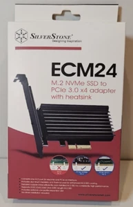 Silverstone SST-ECM24 M.2 NVME To PCIe x4 Adapter High Profile New In Box - Bild 1 von 4