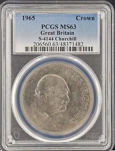 1965 Great Britain Churchill Crown | PCGS MS63 - Picture 1 of 4