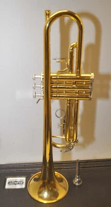 Bundy BTR-300 Series Student Bb Trumpet w/ 7c Mouthpiece in Case - Picture 1 of 8