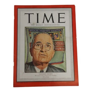 Vintage Time Magazine Candidate Truman November 6 1944 No 19 Advertisements - Picture 1 of 9