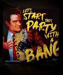 Póster Warner Bros™ BATMAN FOREVER Harvey Dos Caras ANIVERSARIO TOMMY LEE JONES - Imagen 1 de 2