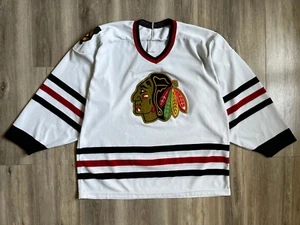 CHICAGO BLACKHAWKS HOCKEY TRIKOT VINTAGE CCM 2000s NHL USA Gr. M - Bild 1 von 7
