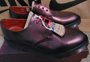 Dr. Martens Men's 1461 MIE MADE IN ENGLAND Cherry Red Anilmorbido Retail $450!