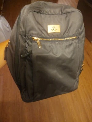 Mochila de pañales Jujube Be 3 compartimentos limpia fácilmente negra No.08T-01303513 Foto 1 de 4