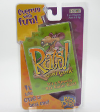 Rats Card Game by Patch Factory 2000 Ages 8 and up RARE