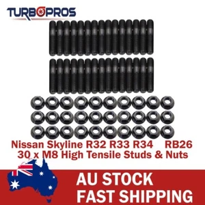 Colector de escape de alta resistencia y kit de pernos turbo dobles para Nissan Skyline R32 2,6 L - Imagen 1 de 5