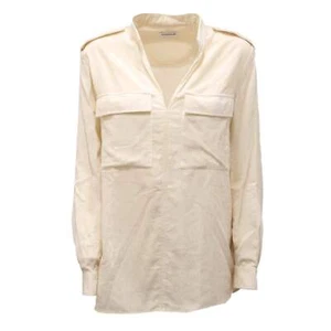 9807AO Mujer Dondup Camisa Terciopelo Camisa - Imagen 1 de 4