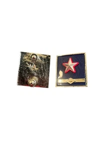 Coppia di Gradi Metallo con Viti Guardie Giurate GPG IPS Polizia modello PP-1 - Imagen 1 de 2