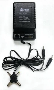 12 Volt Universal Power Supply 1 Amp AC DC Wall Plug 1.5v 3v 4.5v 6v 7.5v 9v 12v - Picture 1 of 1