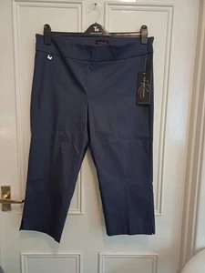 NEU REKUCCI CAPRI HOSE MIT BAUCHWEG UK 22 INDIGO - Bild 1 von 10
