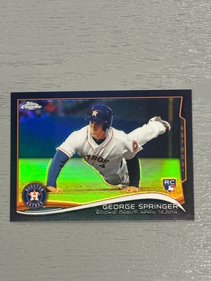 2014 Topps Chrome Update George Springer #MB-15 20/99 RC - Image 1 of 2