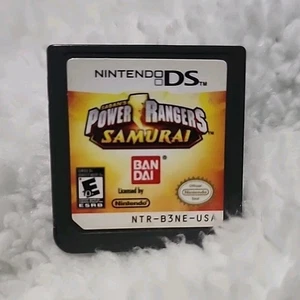 Nintendo DS Power Rangers Samurai Video Game Cartridge Rated E Everyone 10+ - Picture 1 of 2