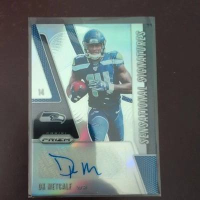 2019 Panini Prizm - Sensational Signatures DK Metcalf #SE-DKM (AU, RC) - Image 1 of 2