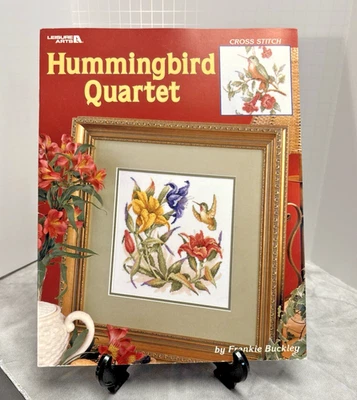 Leisure Arts Hummingbird Quartet Cross Stitch Book #3459 - Image 1 of 2