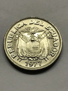 1977 Ecuador 50 Centavos AU #6437 - Picture 1 of 2