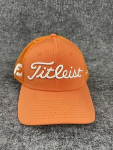 Titleist Pro V1 Hat New Era Medium Orange Hat Orange Hat Adult Size Fit Hat Cap