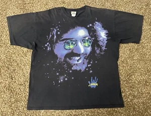 Camiseta De Colección Jerry Garcia Azul Líquido Para Hombre Talla 2XL Manga Corta Grateful Dead - Imagen 1 de 8