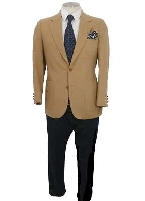 CHAQUETA BLAZER DEPORTIVA ABRIGO 100% NEIMAN MARCUS HECHA A MEDIDA COLECCIONISTAS PEQUEÑA/MEDIANA Foto 1 de 4