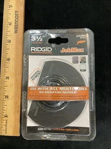 NEW RIDGID JobMax 3-1/2 in. Steel Flush Cut Multi Tool Blade - A24JM04 - Picture 1 of 8