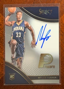 Myles Turner 2015-16 Select Basketball Auto Rookie SP RC 130/199 #RS-MT - Picture 1 of 2
