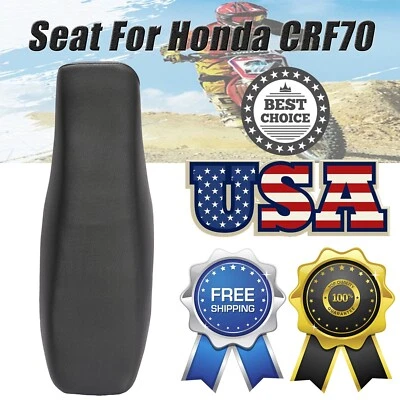 Asiento alto negro para -/ CRF70 XR70 SSR 125cc 140cc 150cc Dirt Pit Bike Taotao Foto 1 de 4