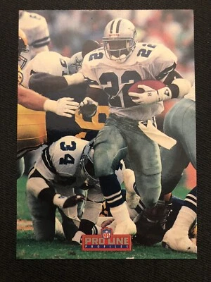 Emmitt Smith 1993 Pro Line Profiles Football Card #591. Nice Card. Ships FAST - Image 1 of 2