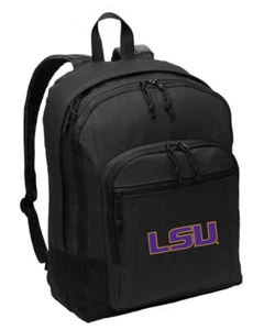 LSU Tigers Backpack LSU Medium Classic Style Backpack - Picture 1 of 7
