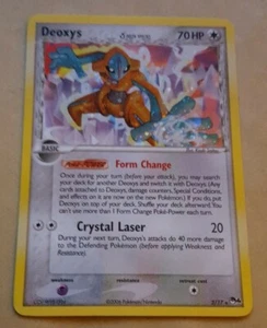 Pokemon Promo Karte - Pop Series 4 - Deoxys 2/17 - V Rare - (Cosmic Holo) NM - Bild 1 von 2