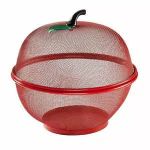 Cesto Porta Frutta Placcato Frutta e Verdura Ciotola Organizzatore Alimenti Cucina - Foto 1 di 8