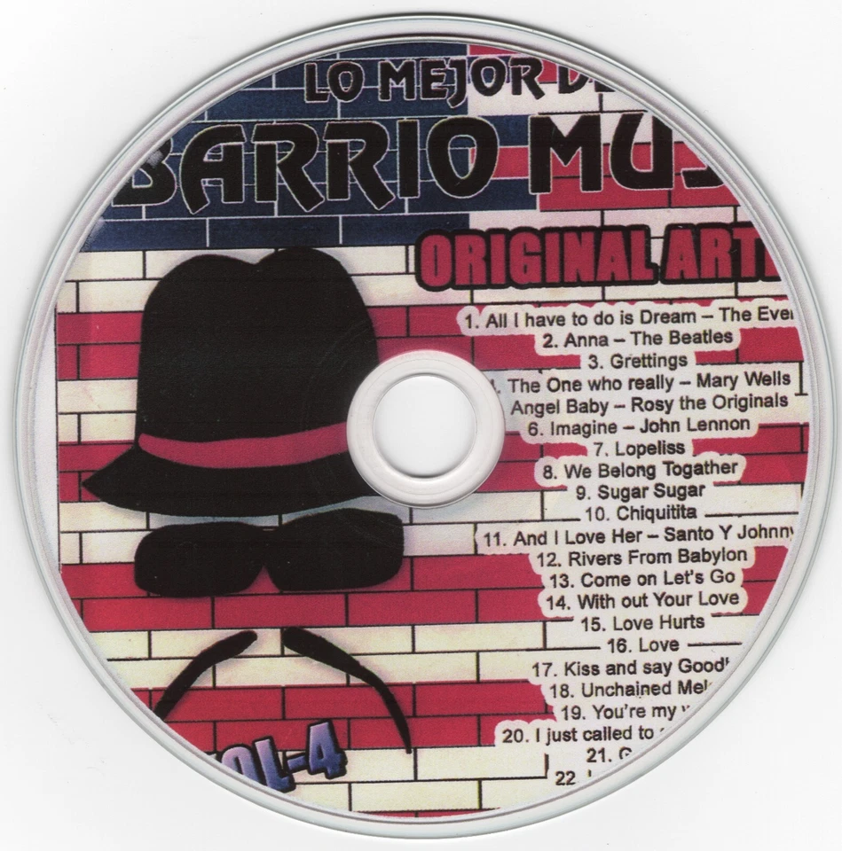 Lo Mejor De Barrio Music (Volume 4) Los Lobos & Ritchie Valens (DISC ONLY) Foto 1 de 1
