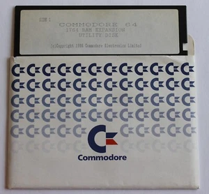 1764 RAM Expansion Utility Disk (C64) - Photo 1/1