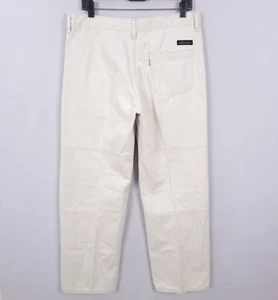 Vintage Silvertab Pants Men 34x30 Khaki Y2K Baggy Skater Grunge Ivory USA - Picture 1 of 16