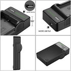 Neewer Slim Fast En-El14 En-El14a Battery Charger For Nikon D3500, D5600,D3300