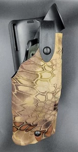 Safariland Glock 19/23 ALS SLS Lev III Custom highlander kryptek Wrapped Holster - Picture 1 of 6