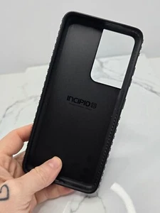 Incipio | Samsung Galaxy S21 Ultra black heavy-duty phone case protector - Picture 1 of 6